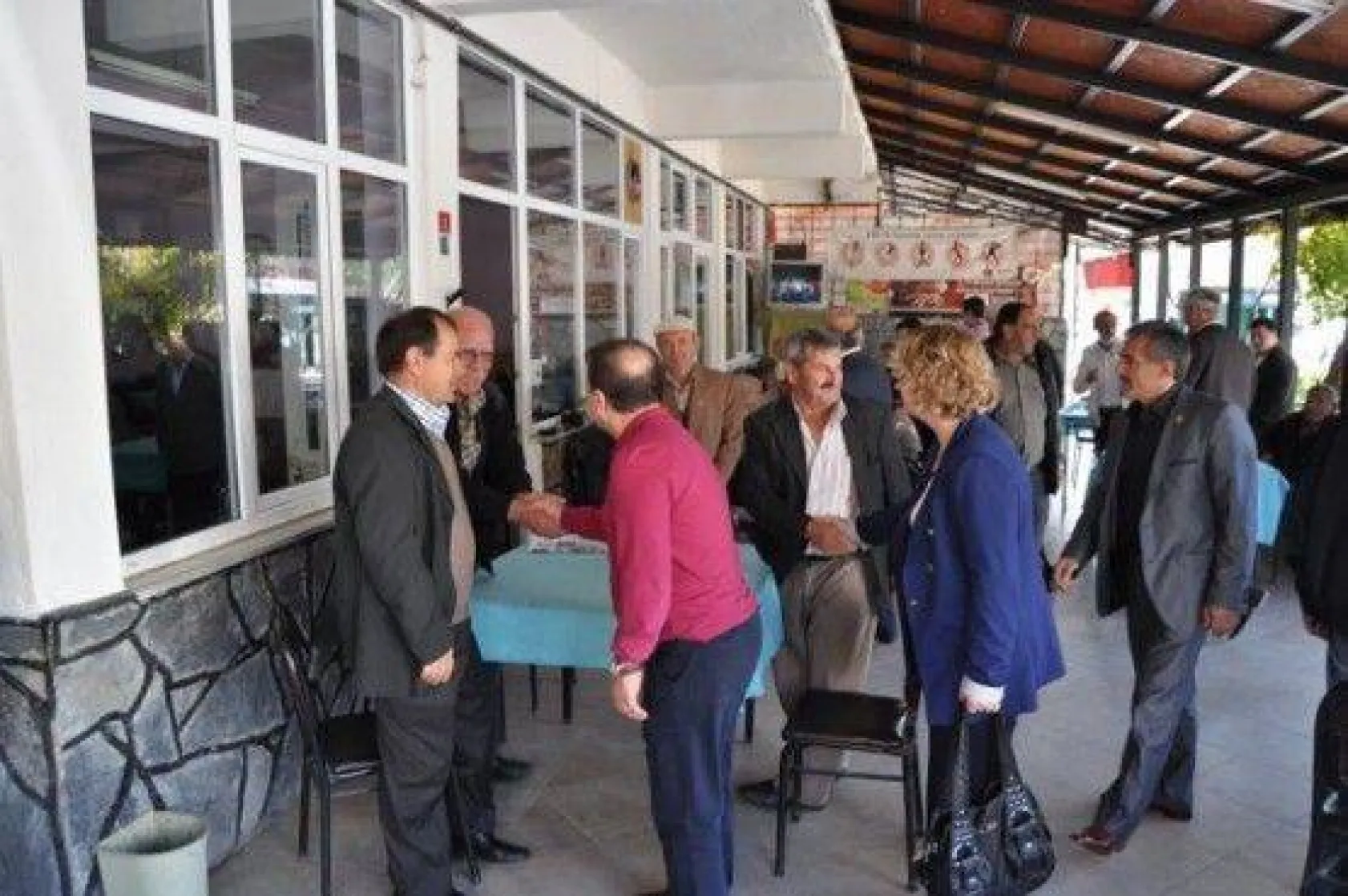 Işıklar Hemşehrileriyle Bayramlaştı