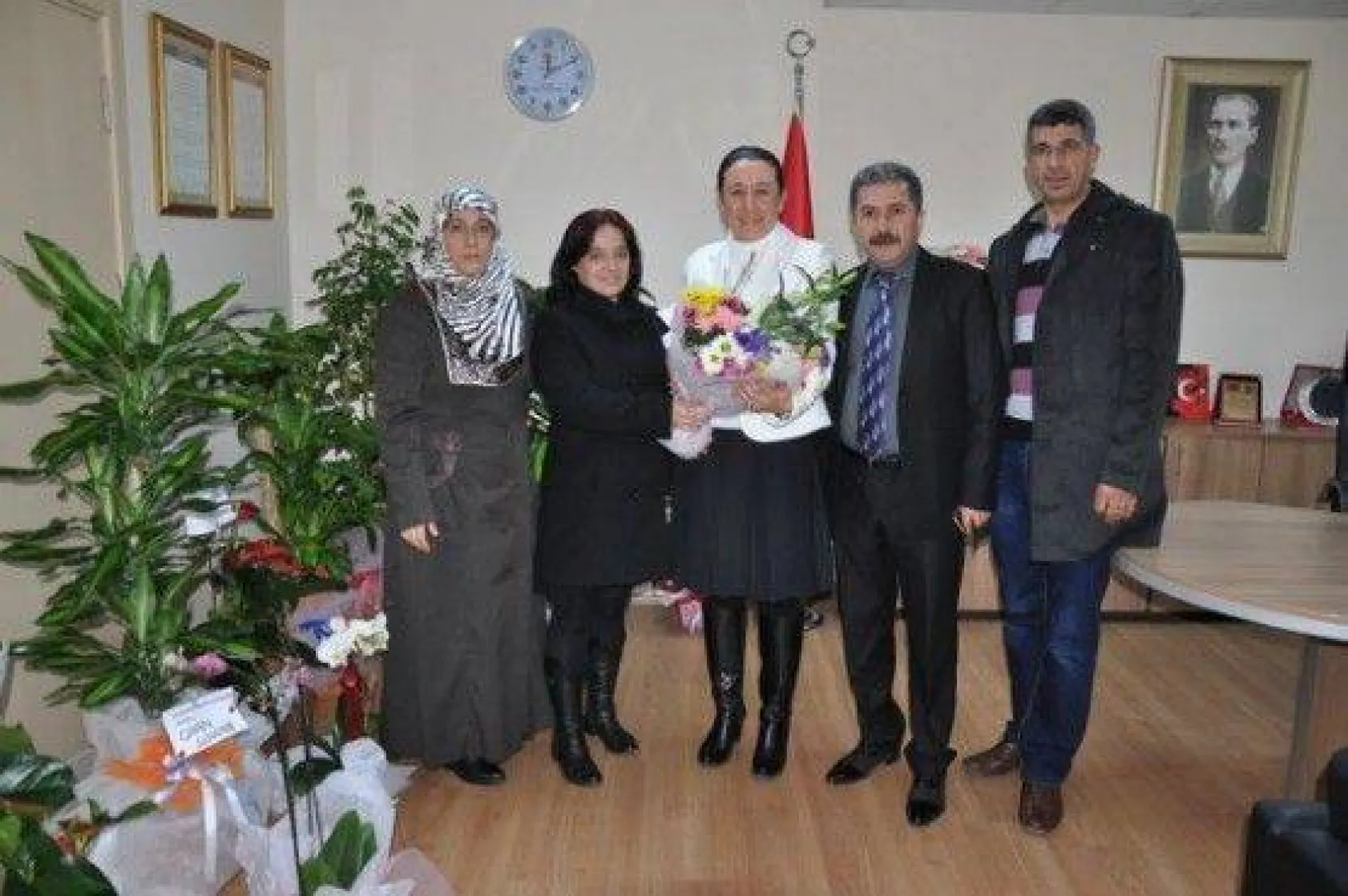 Başkan Demiral'e Ziyaretçi Akını