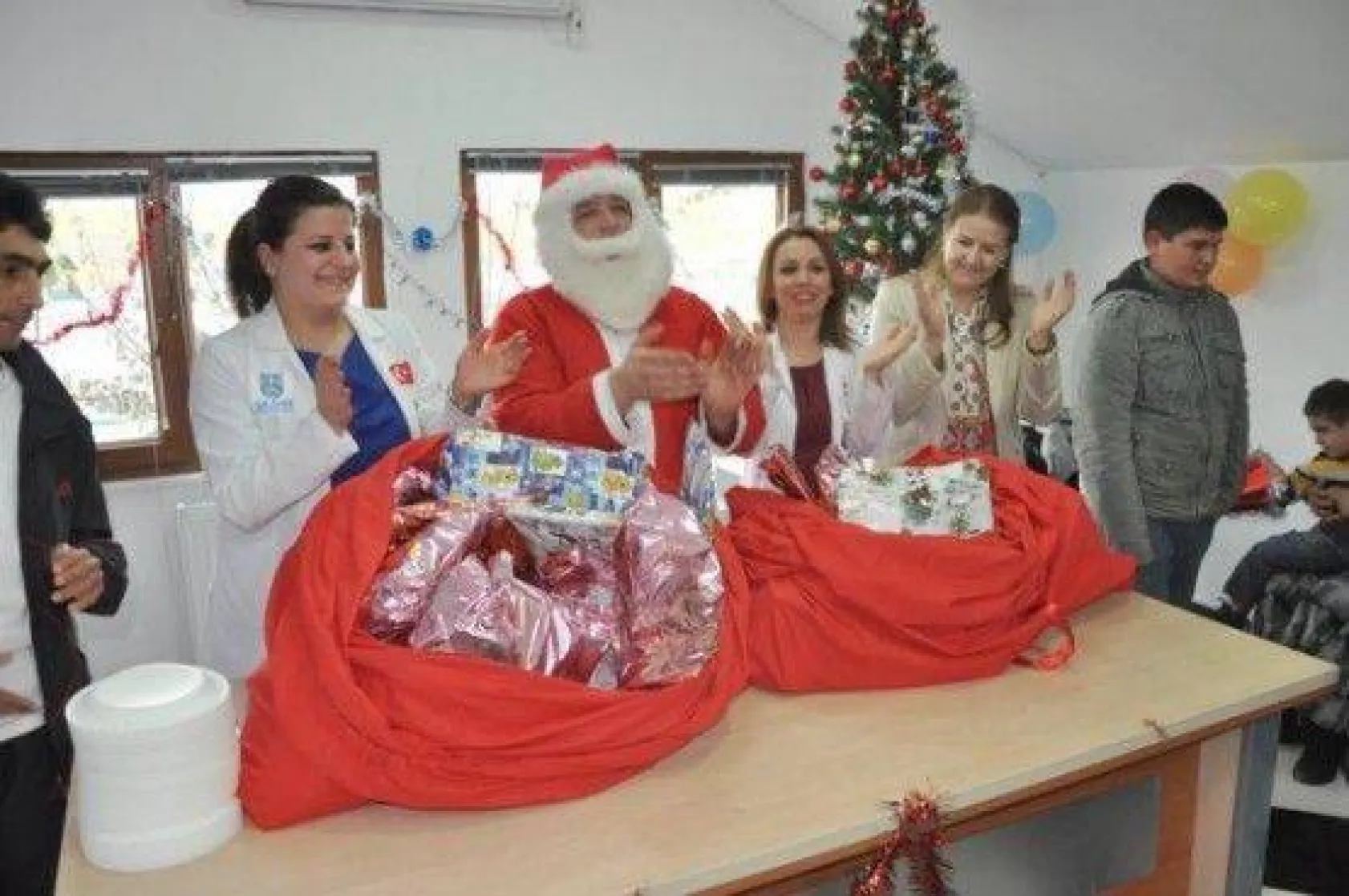 Özel öğrencilere özel yeni yıl kutlaması