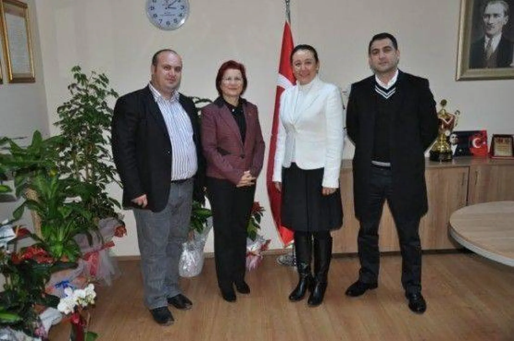 Başkan Demiral'e Ziyaretçi Akını