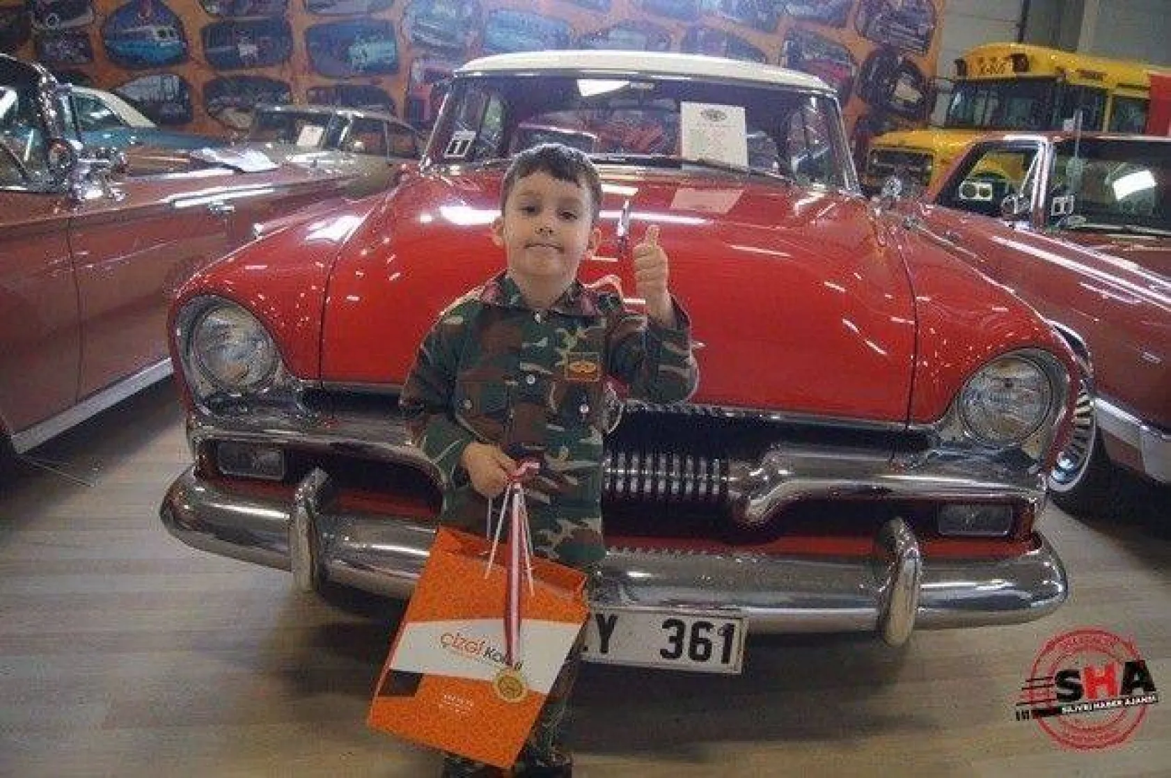 Çizgi Koleji'nden farklı bayram kutlaması: Dedemin En İyi Otomobili