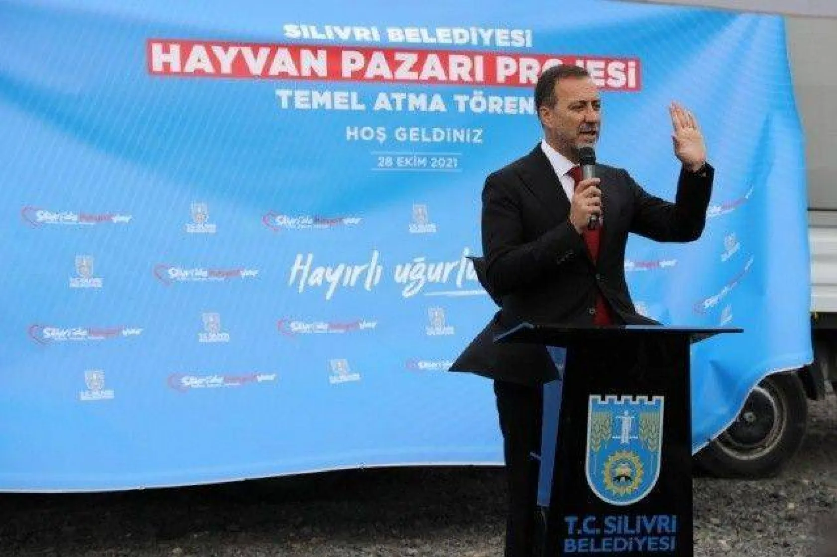 Bölgenin İlk ve Tek Hayvan Pazarı'nın Temeli Atıldı
