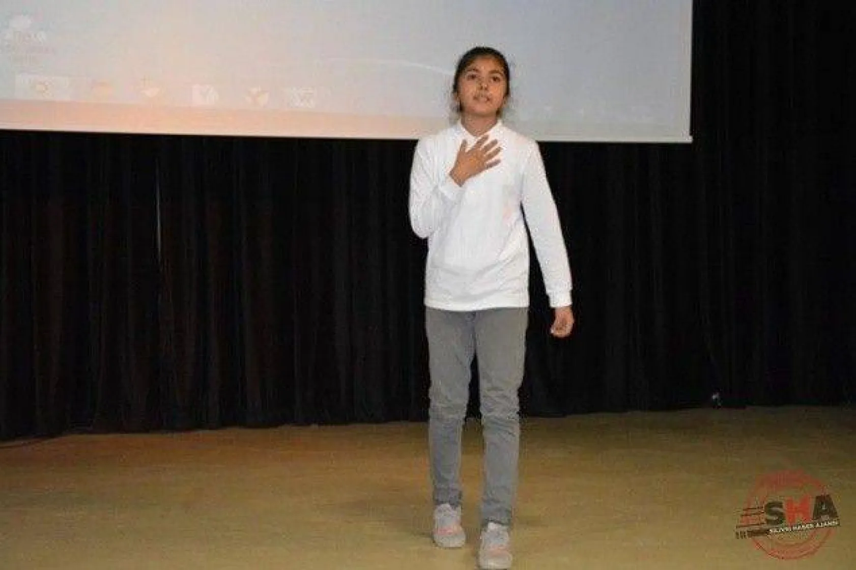 Ortaokullar arası İstiklal Marşı'nı Güzel Okuma Yarışması düzenlendi