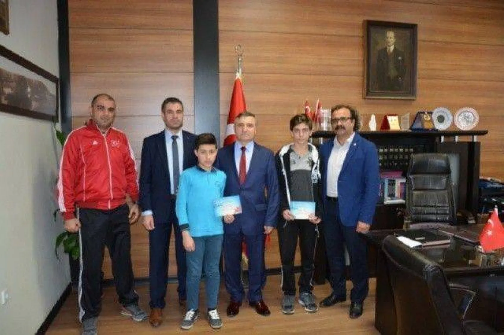 Şampiyon öğrenciler ödüllendirildi