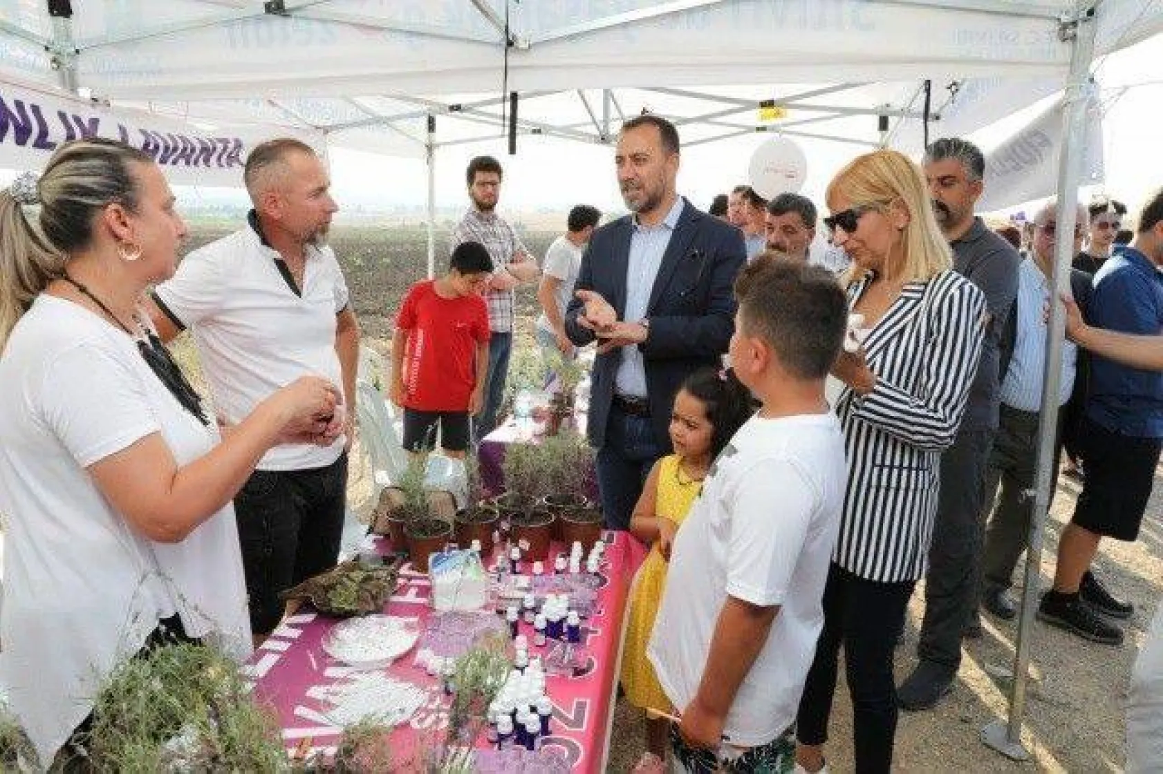 Silivri'de Görkemli Lavanta Şenliği