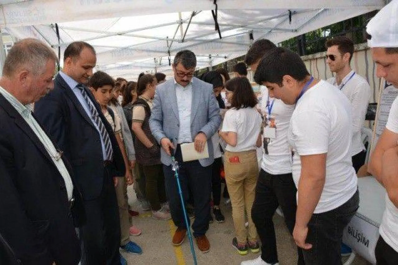 Değirmenköy Lisesinde TÜBİTAK 4006 Bilim Fuarı açıldı