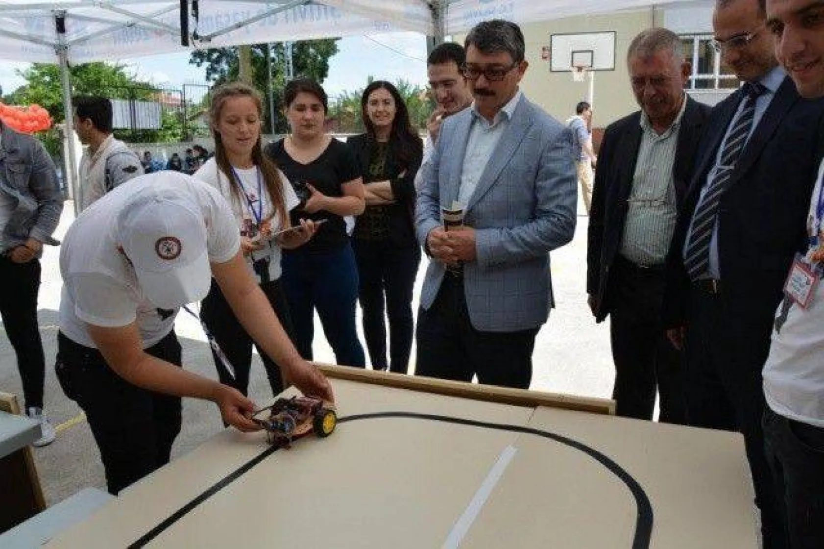 Değirmenköy Lisesinde TÜBİTAK 4006 Bilim Fuarı açıldı