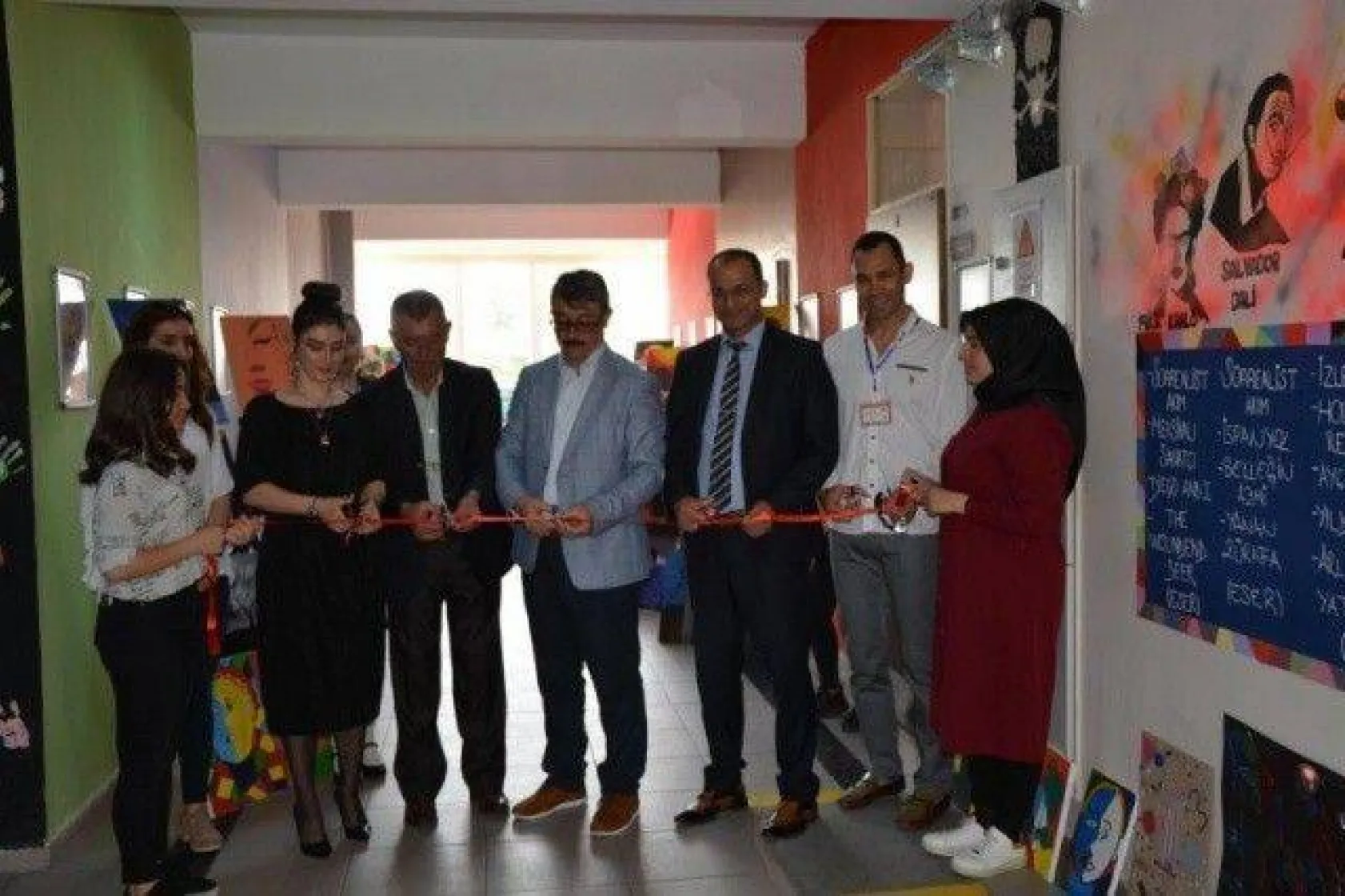 Değirmenköy Lisesinde TÜBİTAK 4006 Bilim Fuarı açıldı