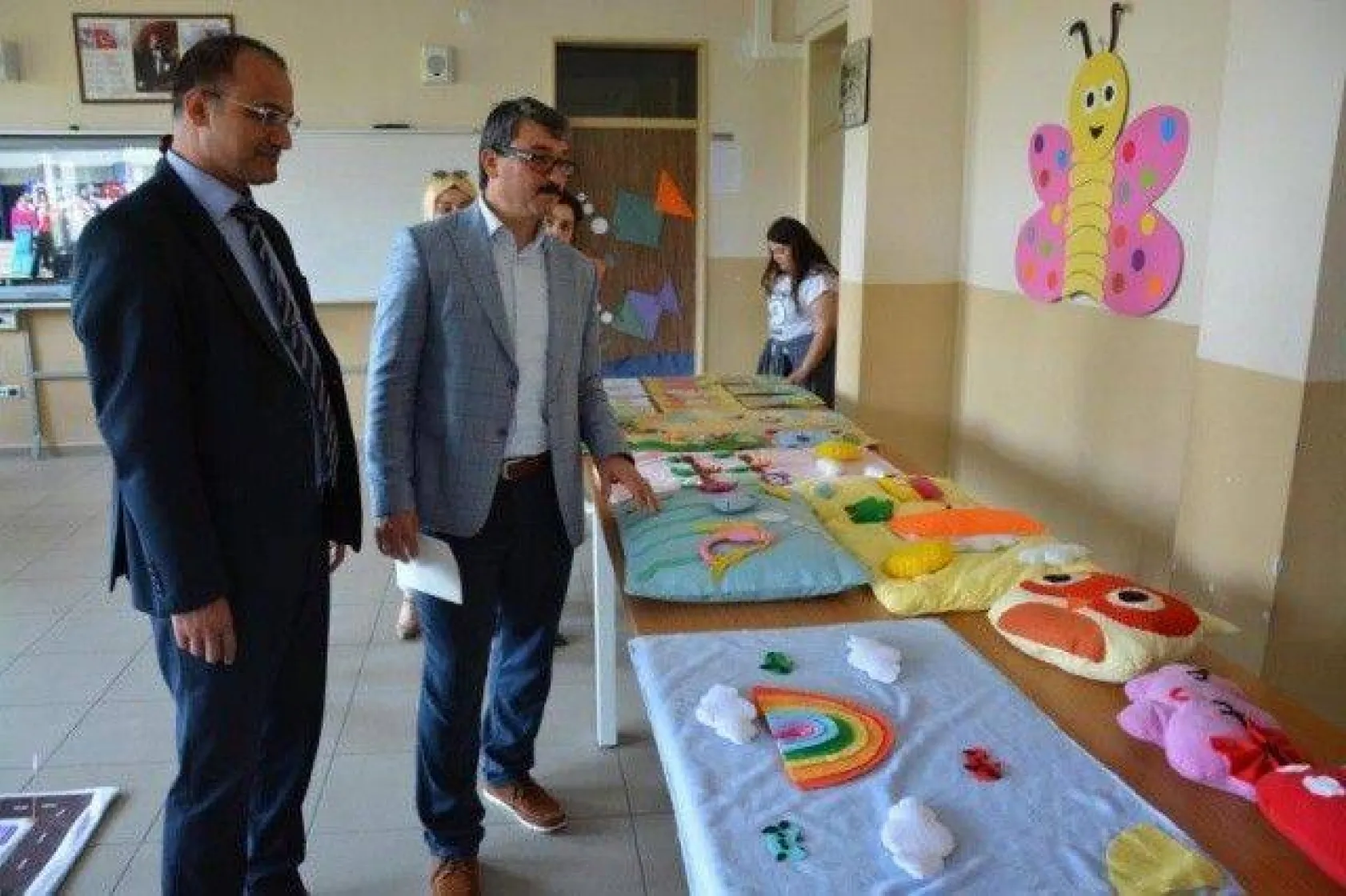 Değirmenköy Lisesinde TÜBİTAK 4006 Bilim Fuarı açıldı