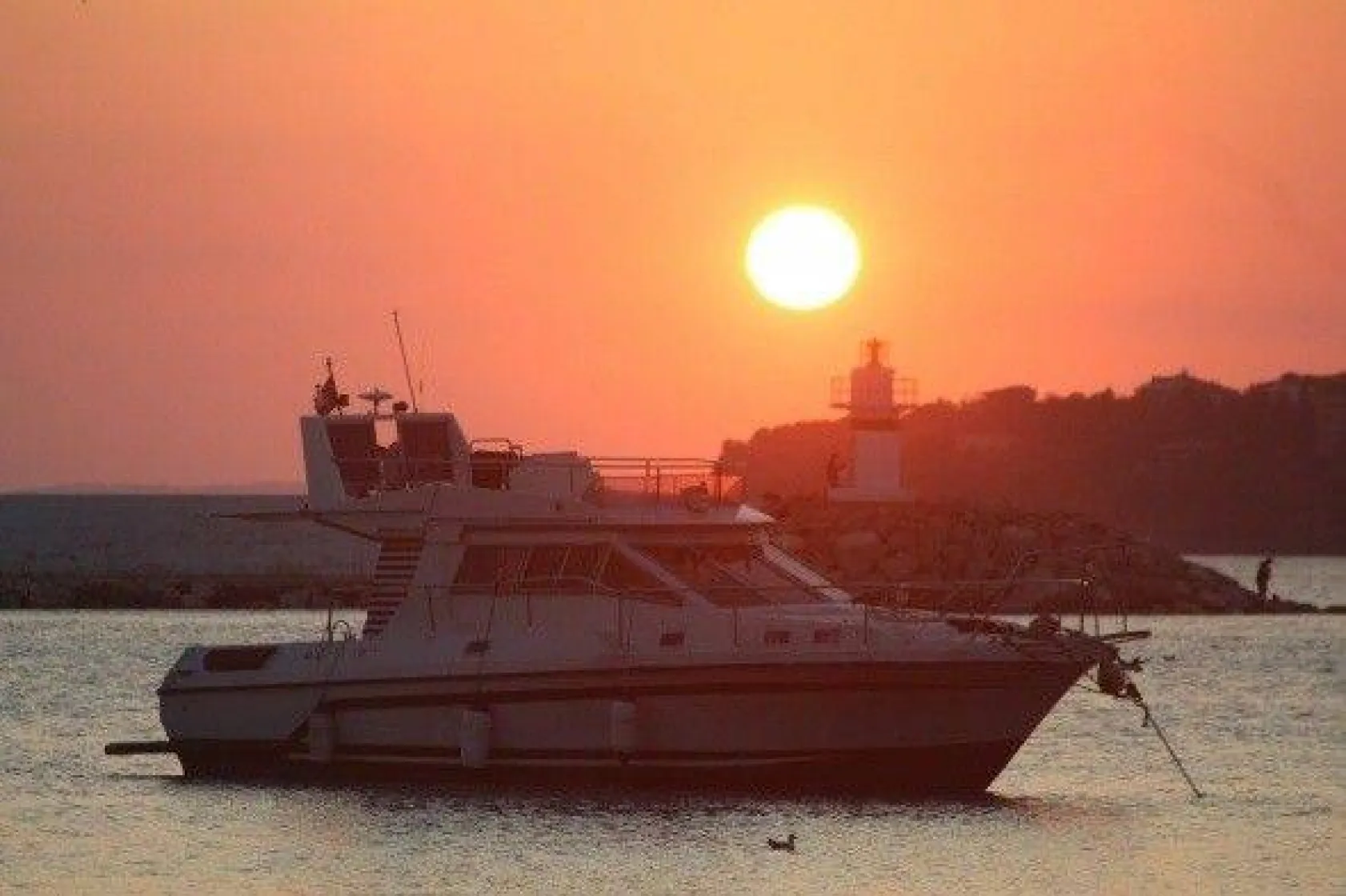 Silivri'de gün batımı kendisine hayran bıraktı