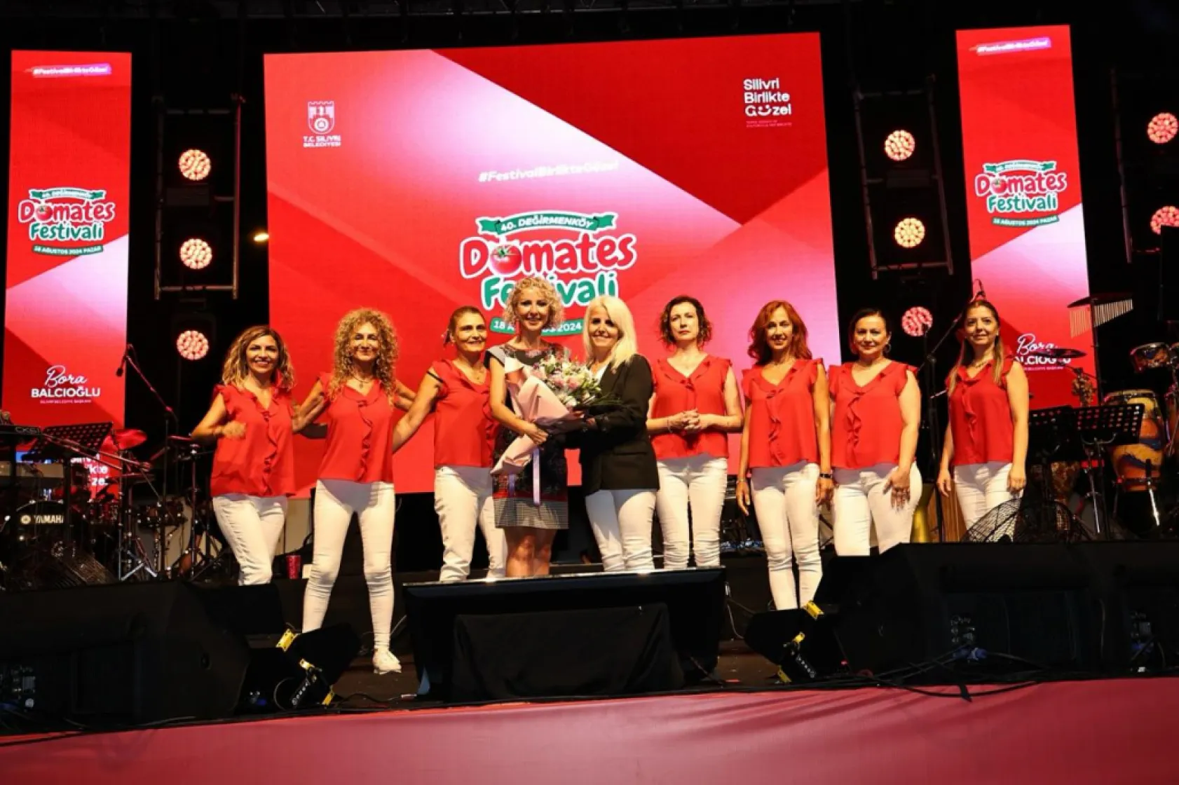 40. Değirmenköy Domates Festivali Tarımın ve Eğlencenin Buluşma Noktası Oldu