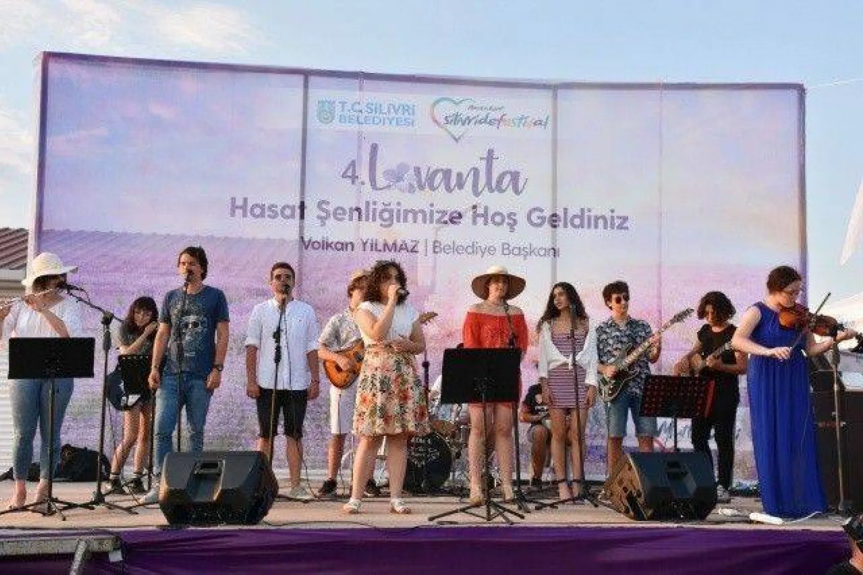 Silivri'de Görkemli Lavanta Şenliği