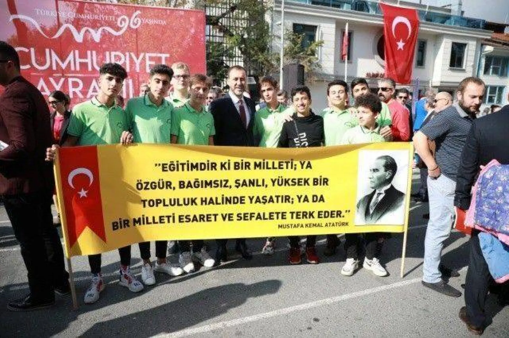 Silivri'de 29 Ekim Coşkusu