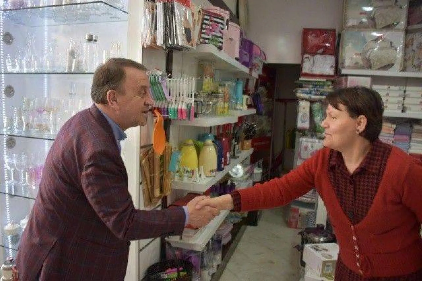 Işıklar Haftaya Esnaf Ziyareti ile Başladı