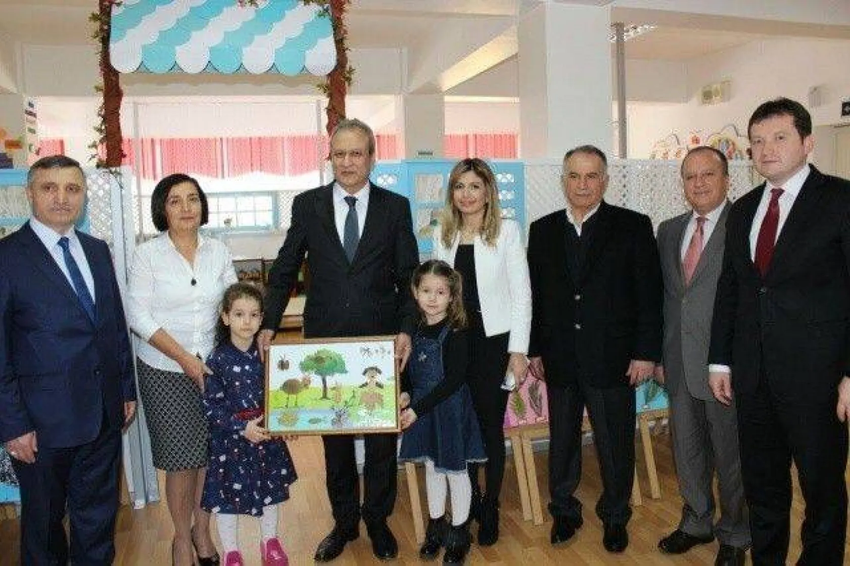 Kaymakam Ali Partal Abdullah Aliye Can Anaokulunu Ziyaret Etti.