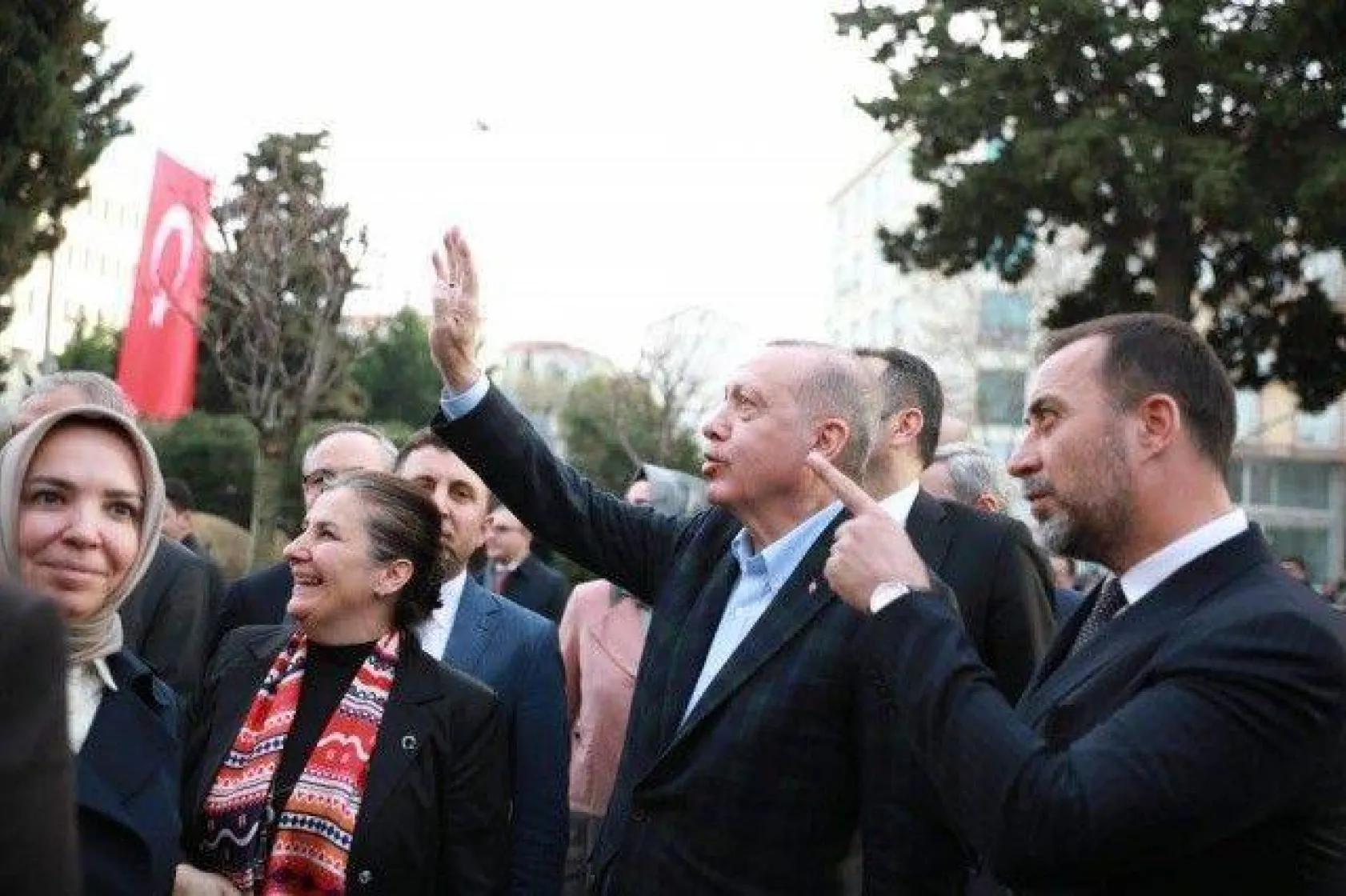 Cumhurbaşkanı Erdoğan'dan Başkan Yılmaz'a ziyaret