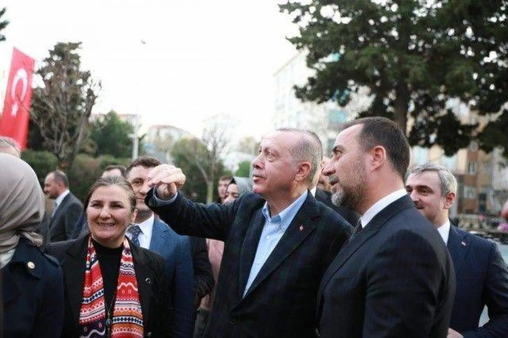 Cumhurbaşkanı Erdoğan'dan Başkan Yılmaz'a ziyaret