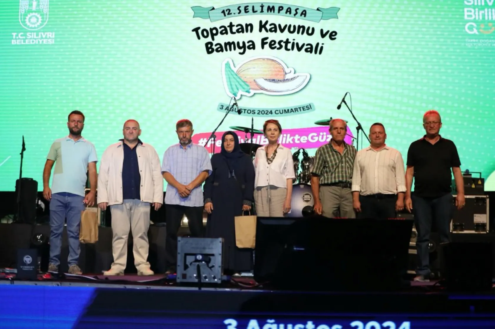 Selimpaşa Topatan Kavunu ve Bamya Festivali'nde Karadeniz Fırtınası Esti