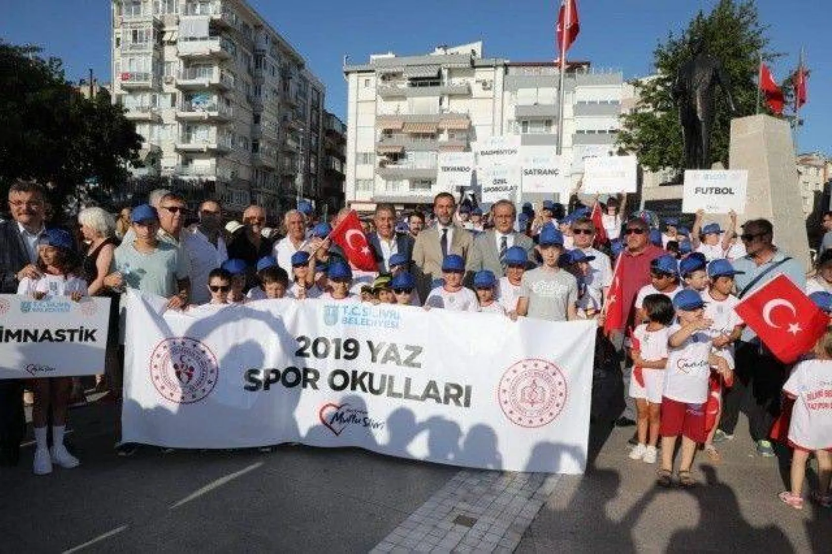 Yaz Spor Okulları Törenle Açıldı