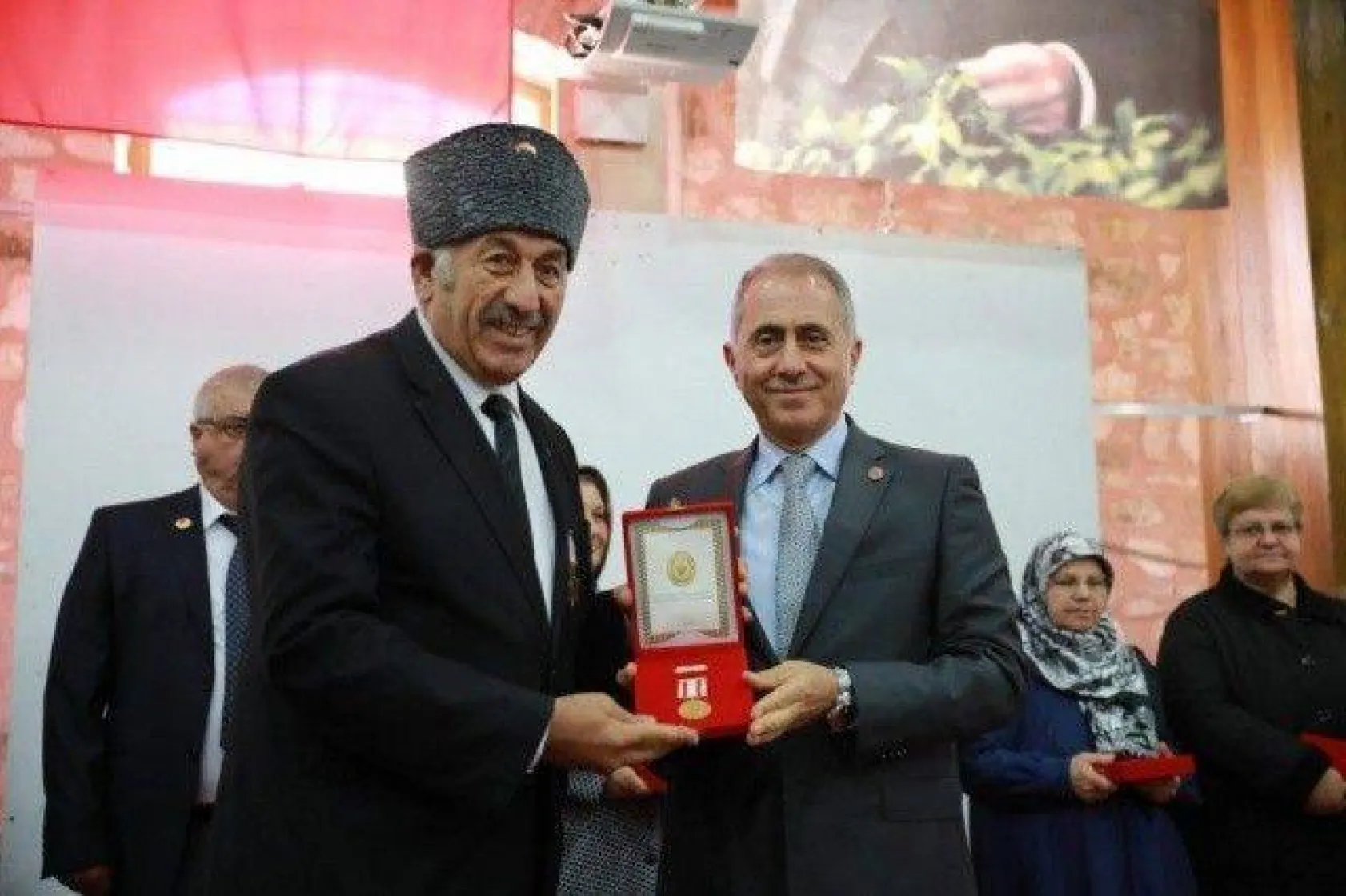 Silivri'de Kıbrıs Gazilerine Madalya Verildi