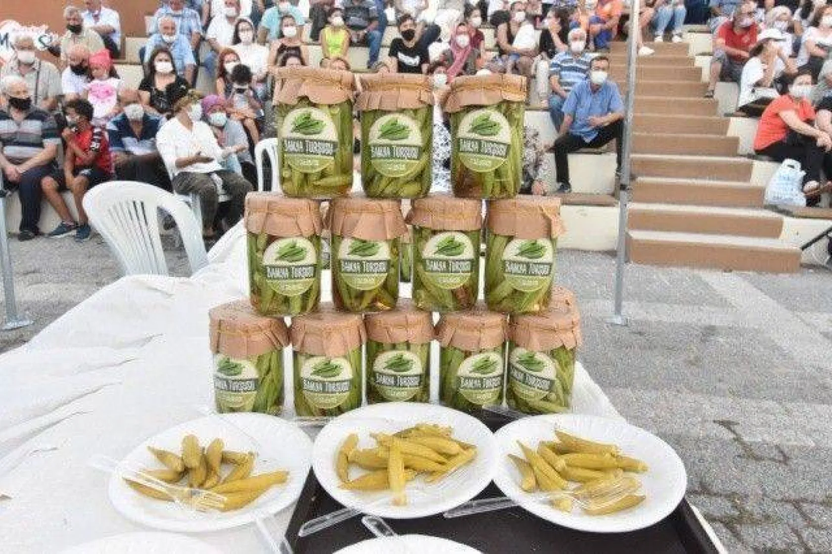 Silivri'de En İyi Kavun ve Bamya Üreticileri Yarıştı