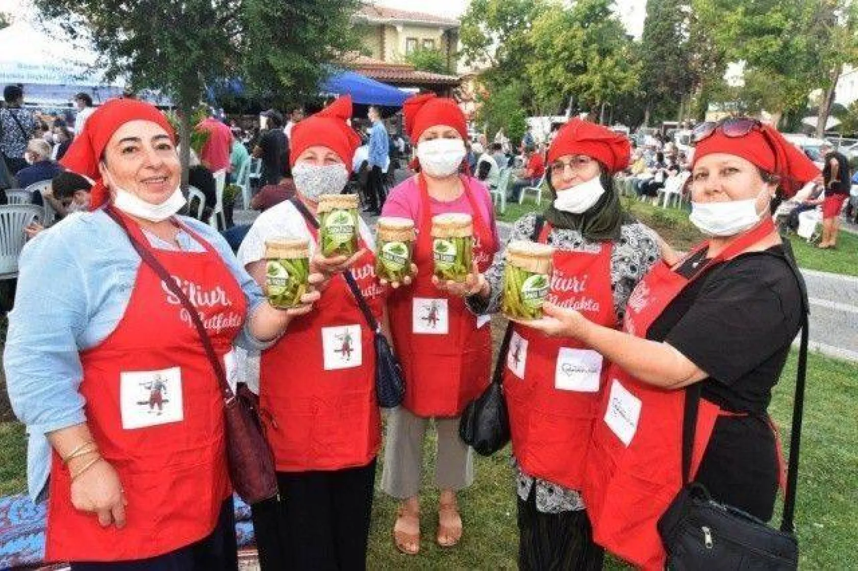 Silivri'de En İyi Kavun ve Bamya Üreticileri Yarıştı