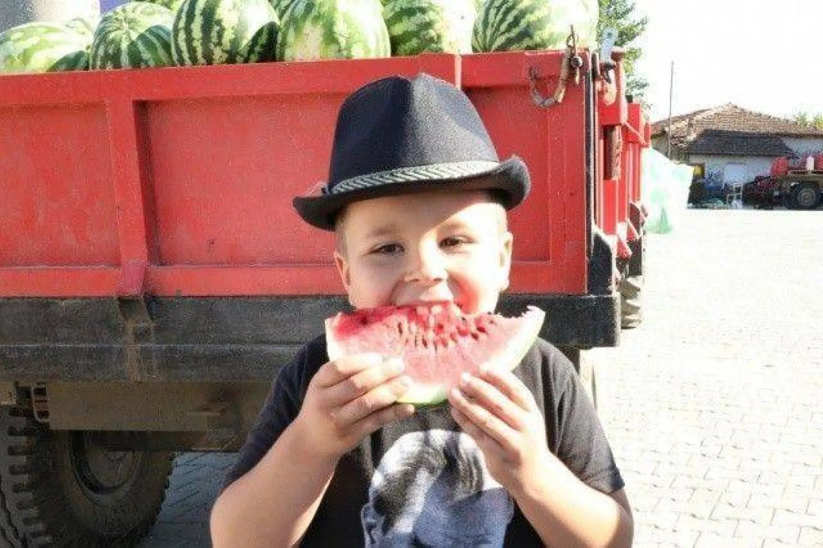 Silivri Kadıköy'de En İyi Karpuz Üreticileri Yarıştı