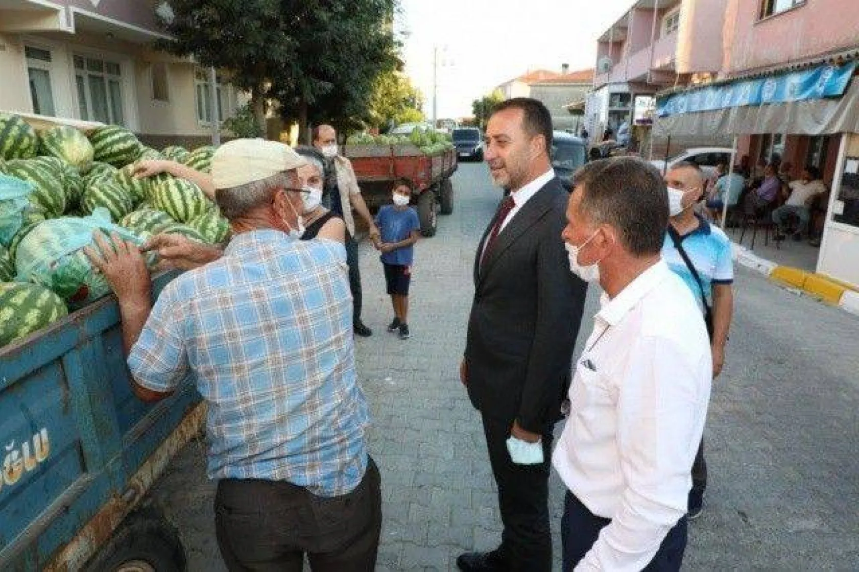 Silivri Kadıköy'de En İyi Karpuz Üreticileri Yarıştı