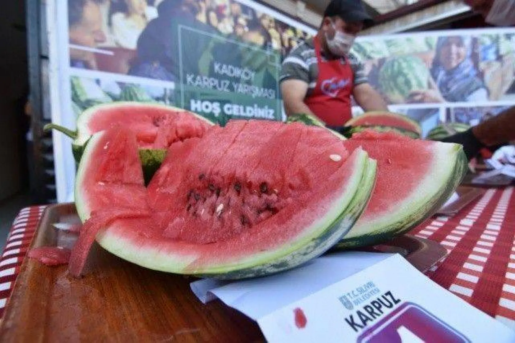 Silivri Kadıköy'de En İyi Karpuz Üreticileri Yarıştı