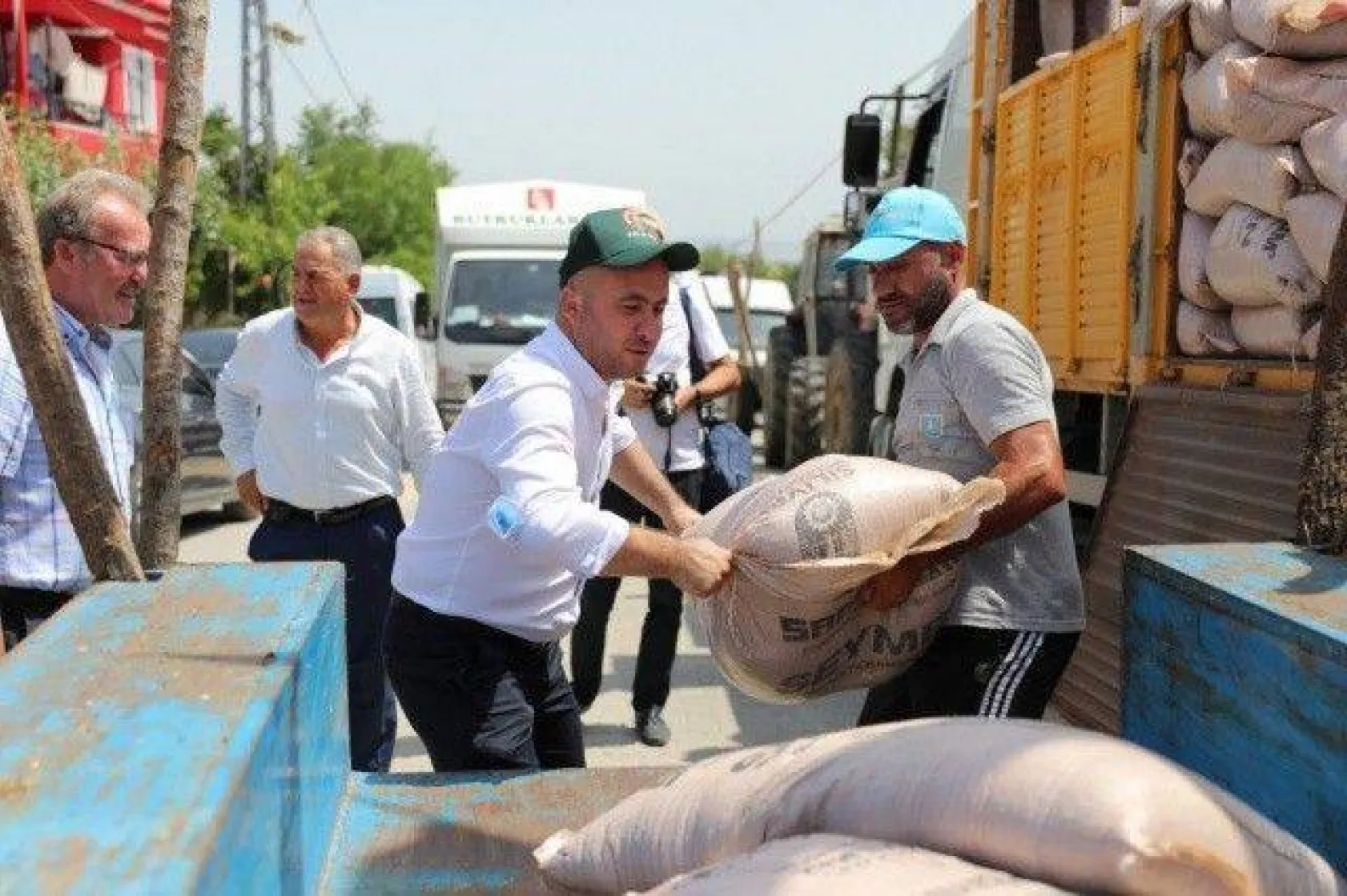 Bekirli Çiftçisi Tohumluk Arpalarına Kavuştu