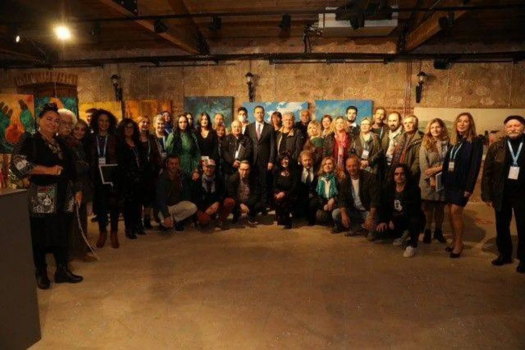 1. Uluslararası Silivri Resim Çalıştayı Sergisi Sanatseverlerle Buluştu