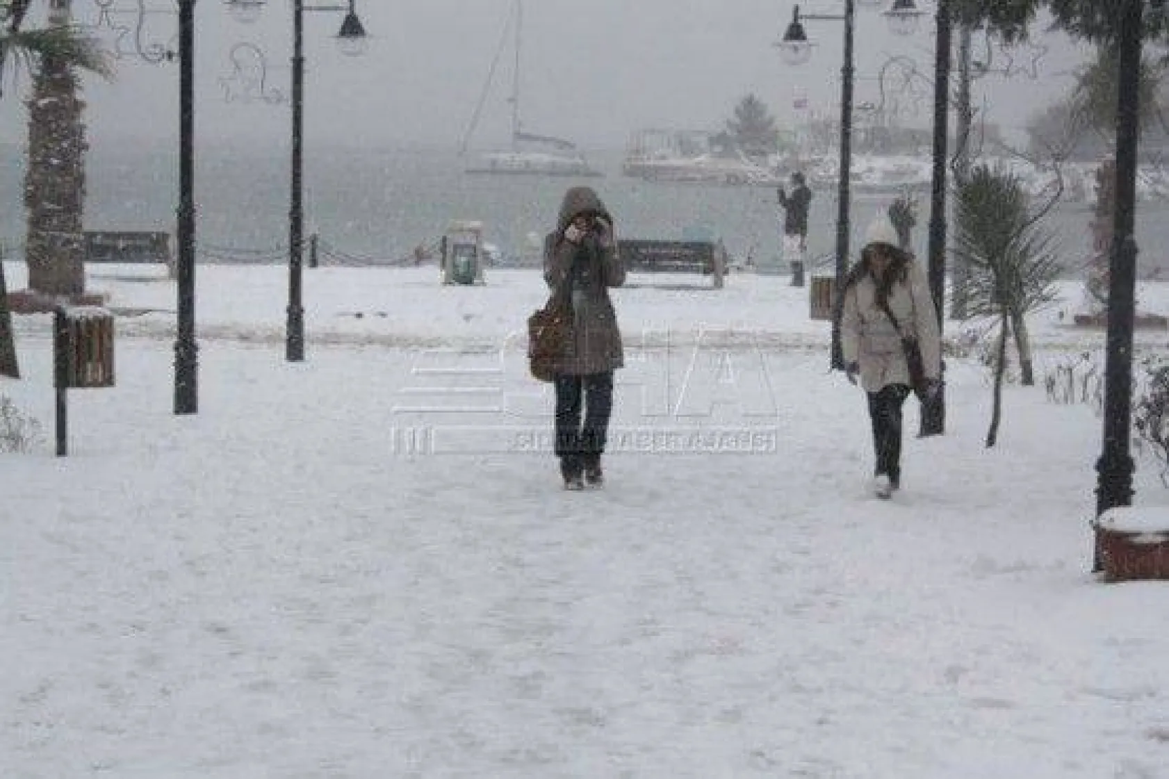 Silivri Beyaza Büründü