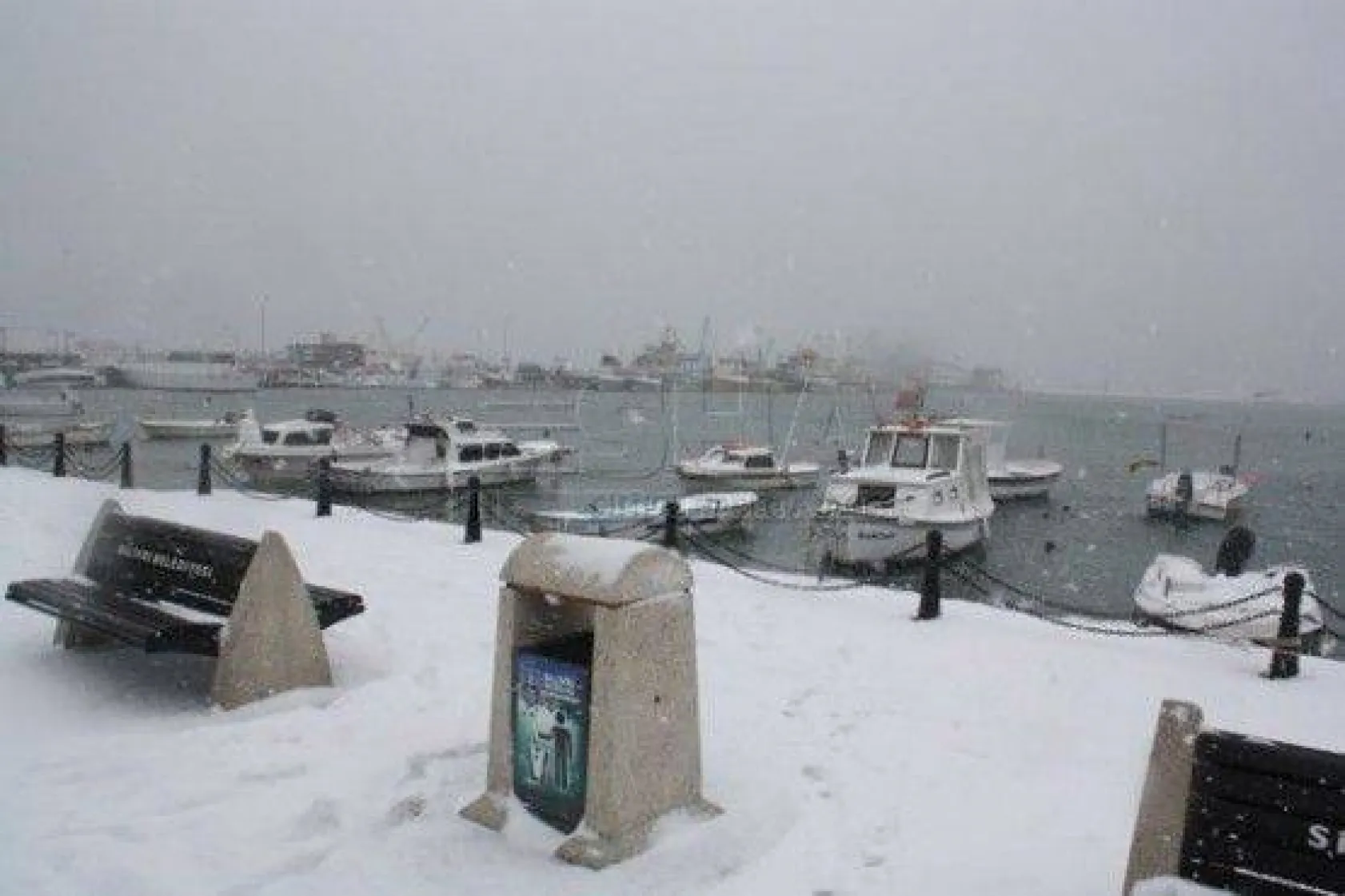 Silivri Beyaza Büründü