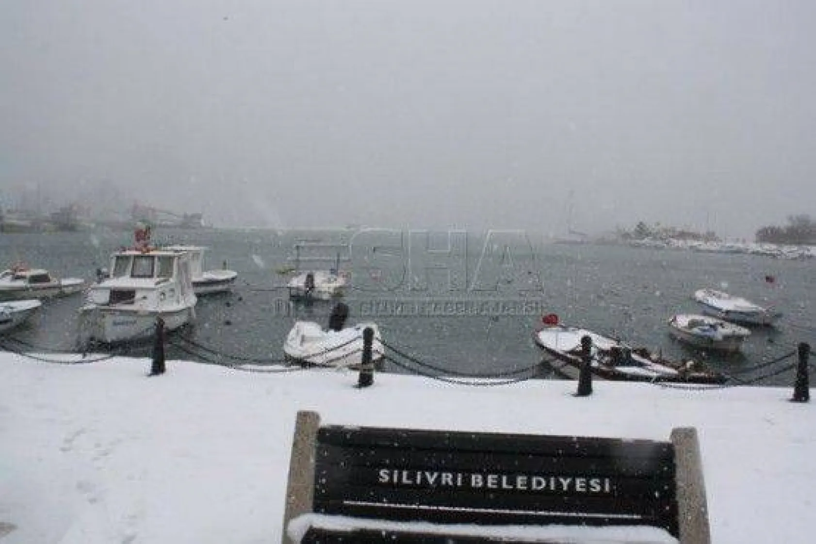 Silivri Beyaza Büründü