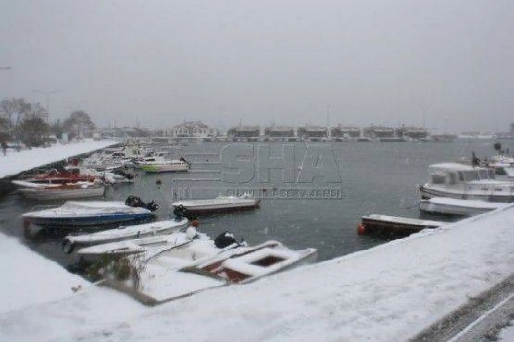 Silivri Beyaza Büründü