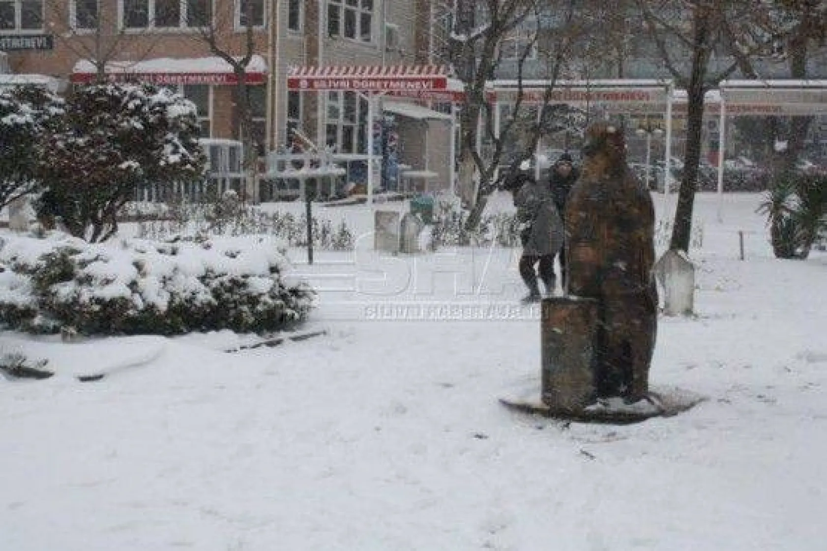 Silivri Beyaza Büründü