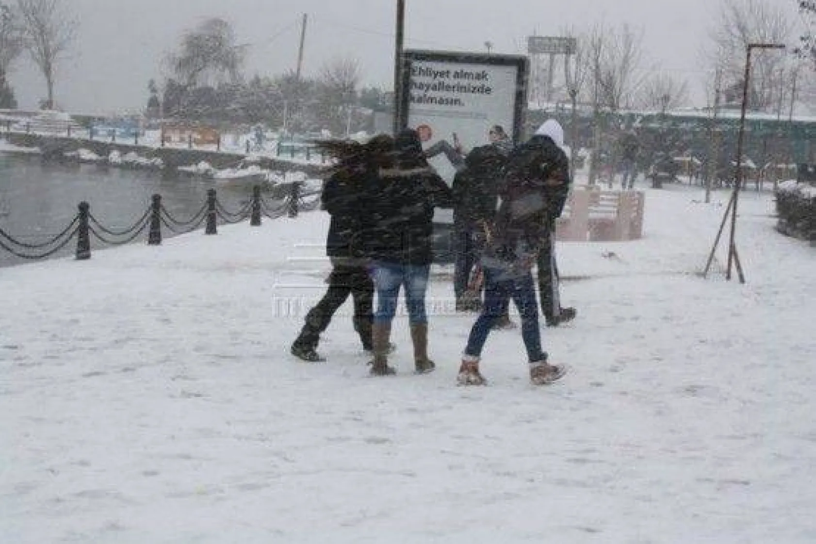 Silivri Beyaza Büründü