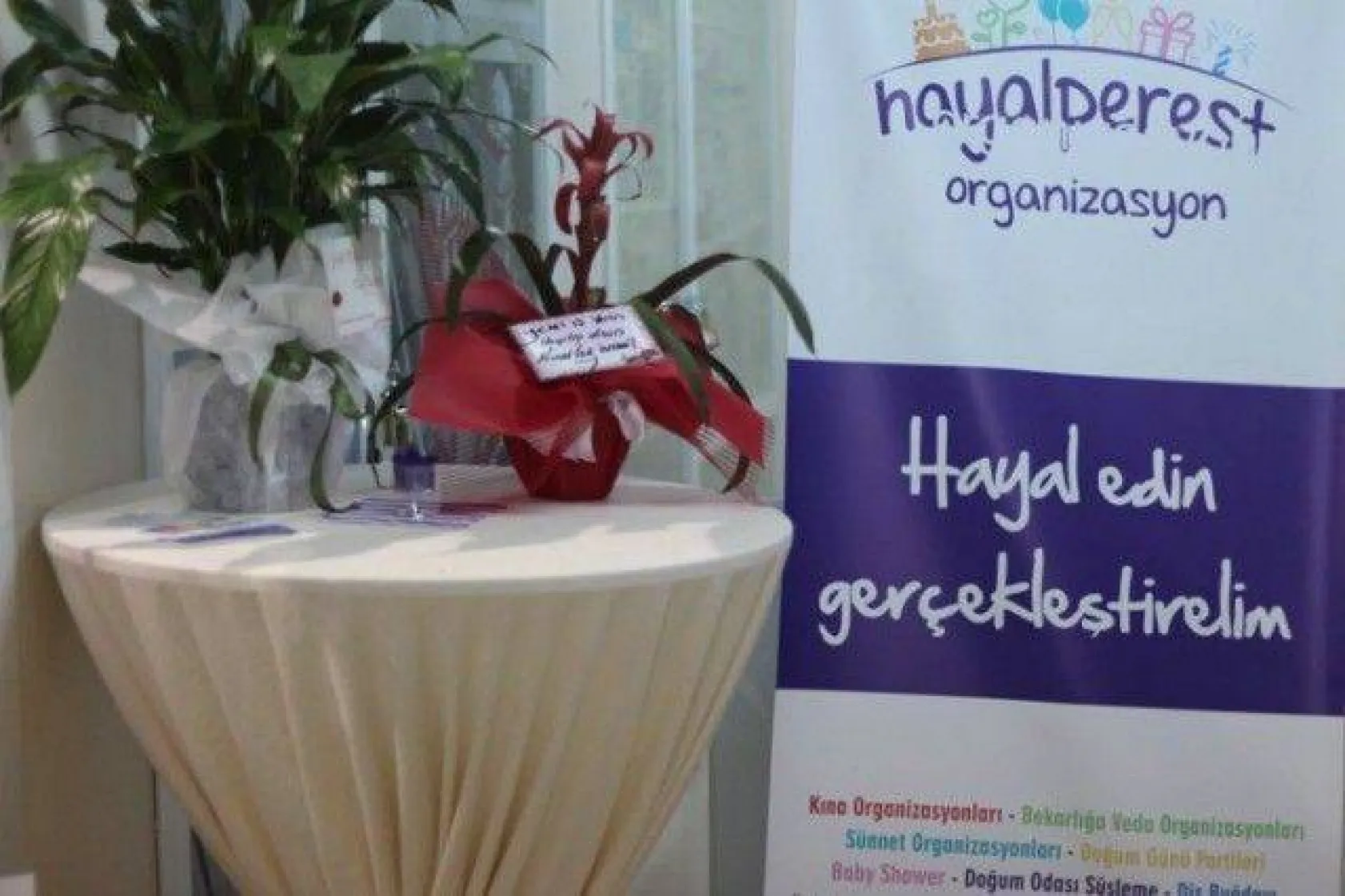 Hayalperest Organizasyon hizmetinizde
