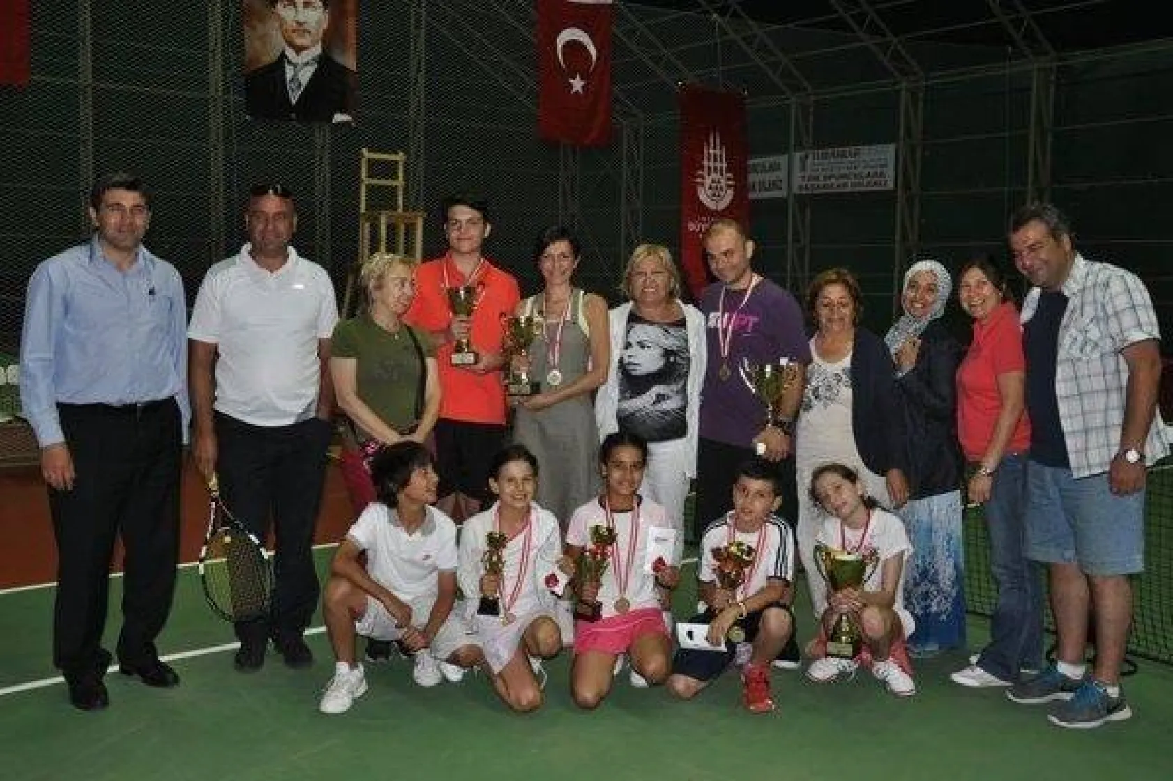 Tenis Turnuvası Şampiyonları Belli Oldu