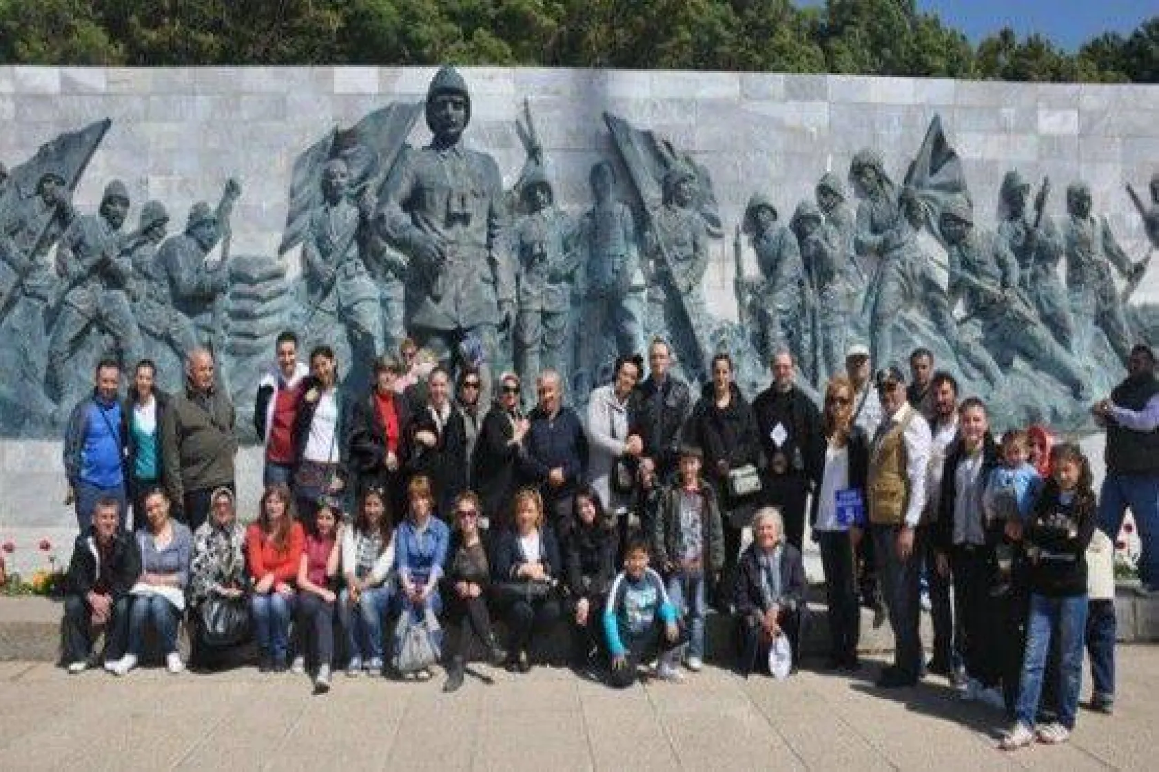 Silivrililer Çanakkale'ye çıkarma yaptı