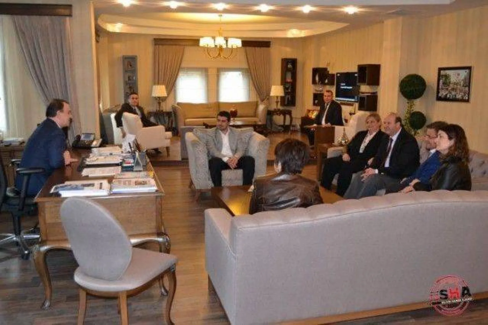 Işıklar Ziyaretçilerini Bir Arada Ağırladı