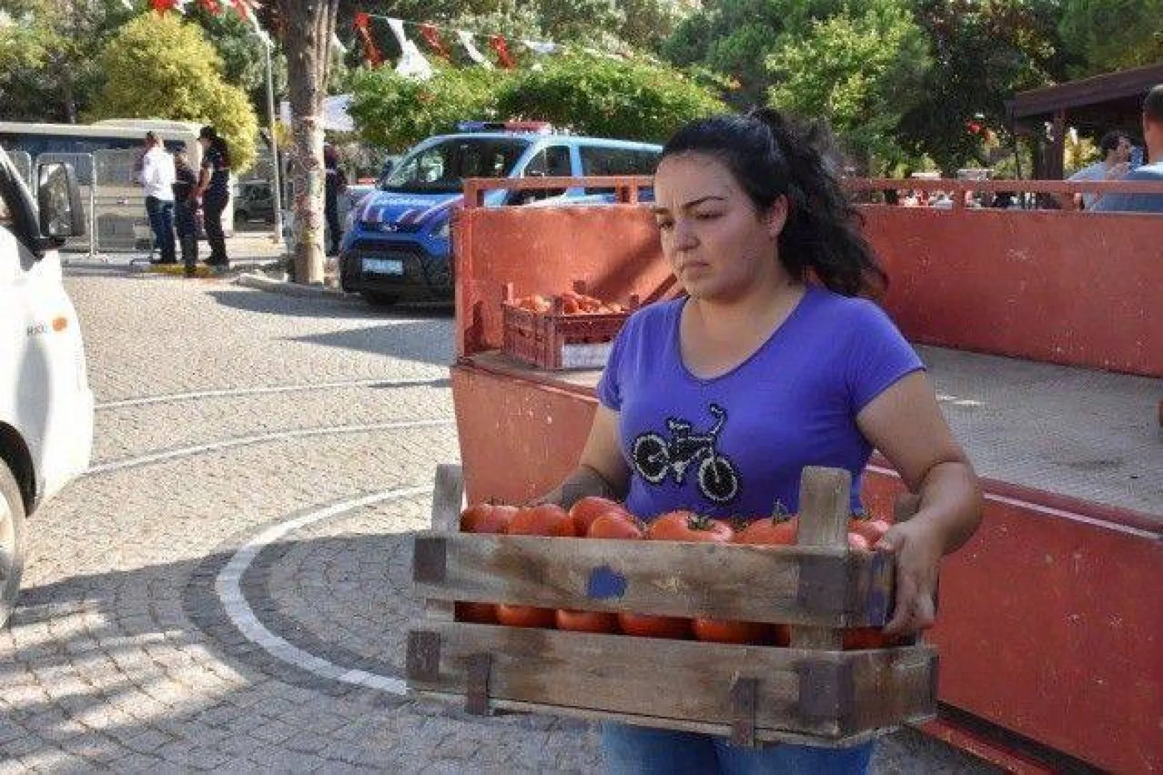 Domates Festivali'nde Köy Pazarı Müjdesi