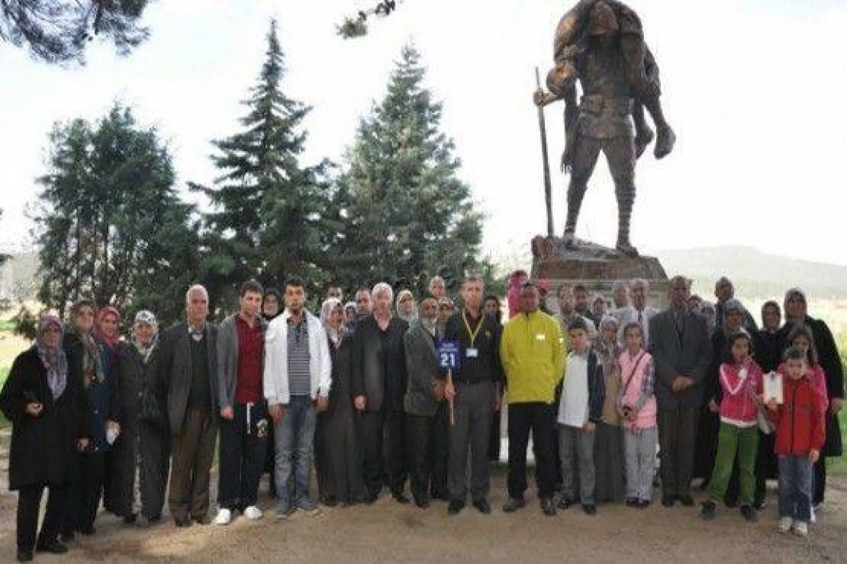 Silivrililer Çanakkale'ye çıkarma yaptı