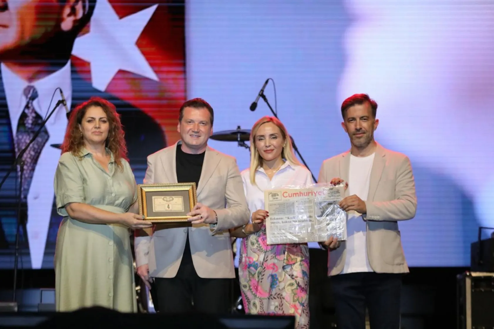 Selimpaşa Topatan Kavunu ve Bamya Festivali'nde Karadeniz Fırtınası Esti