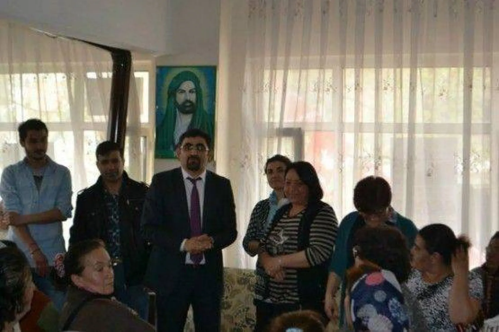 Alevi Kültür derneğinde lokma günü