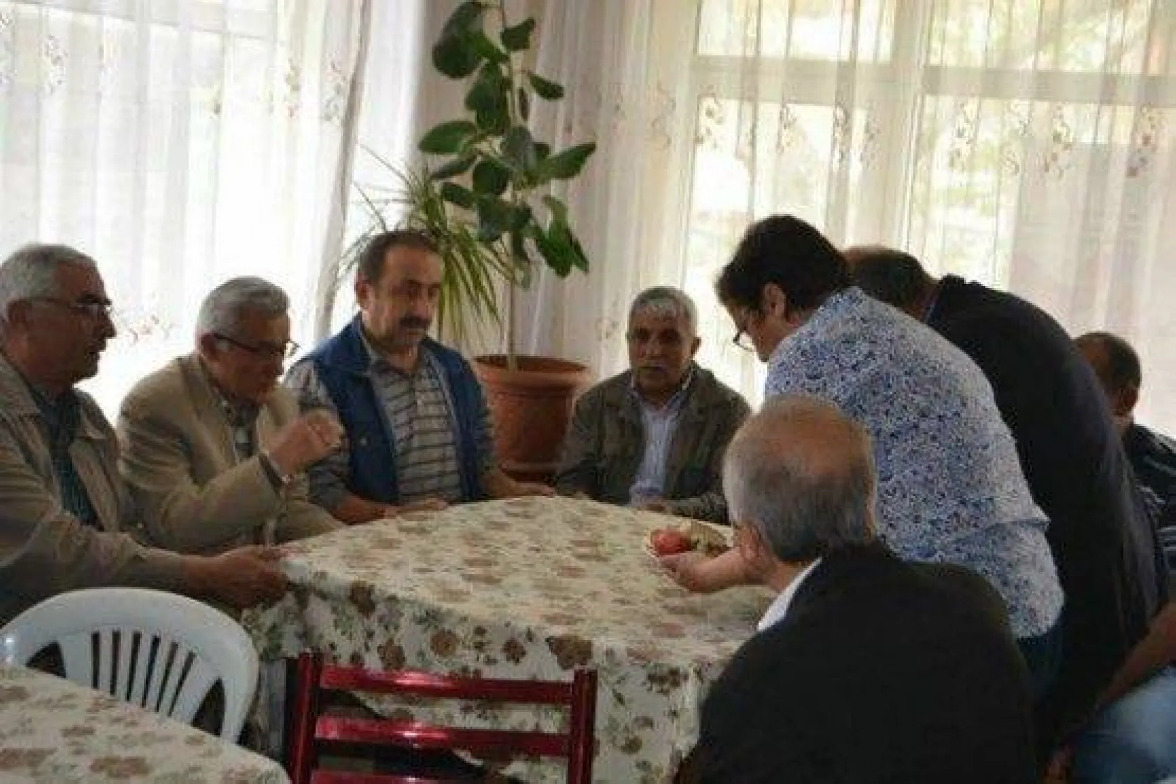 Alevi Kültür derneğinde lokma günü