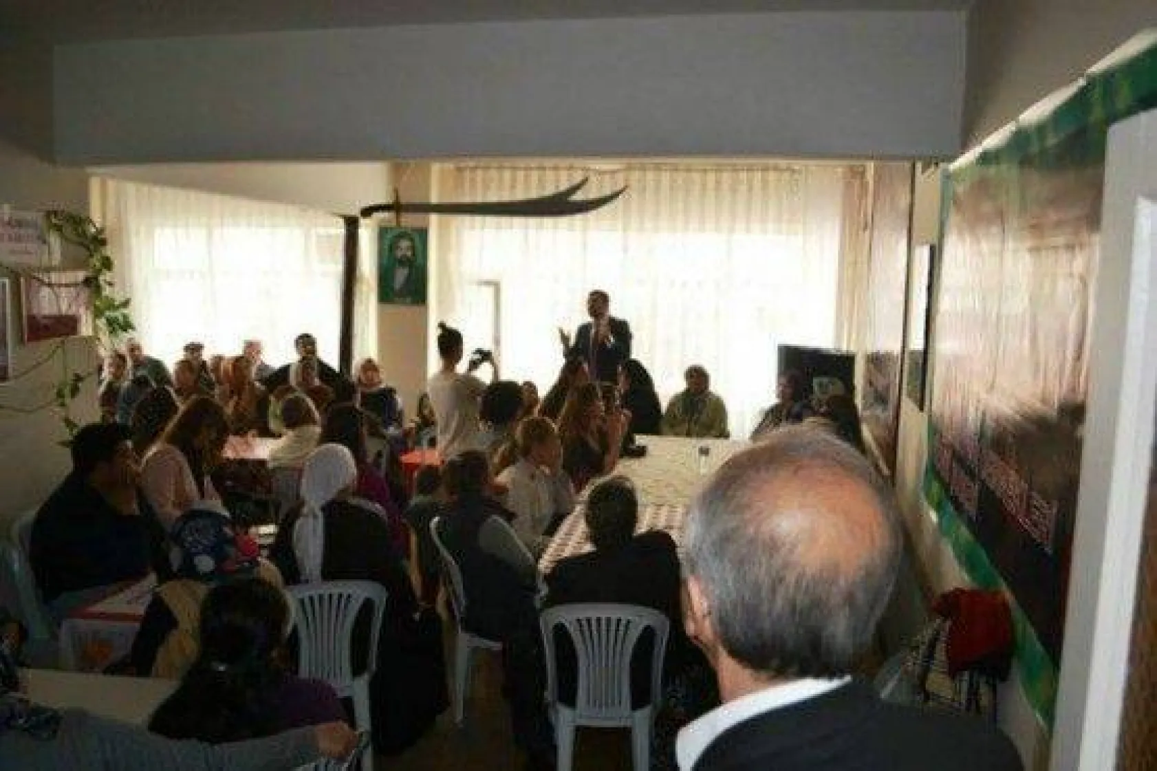 Alevi Kültür derneğinde lokma günü