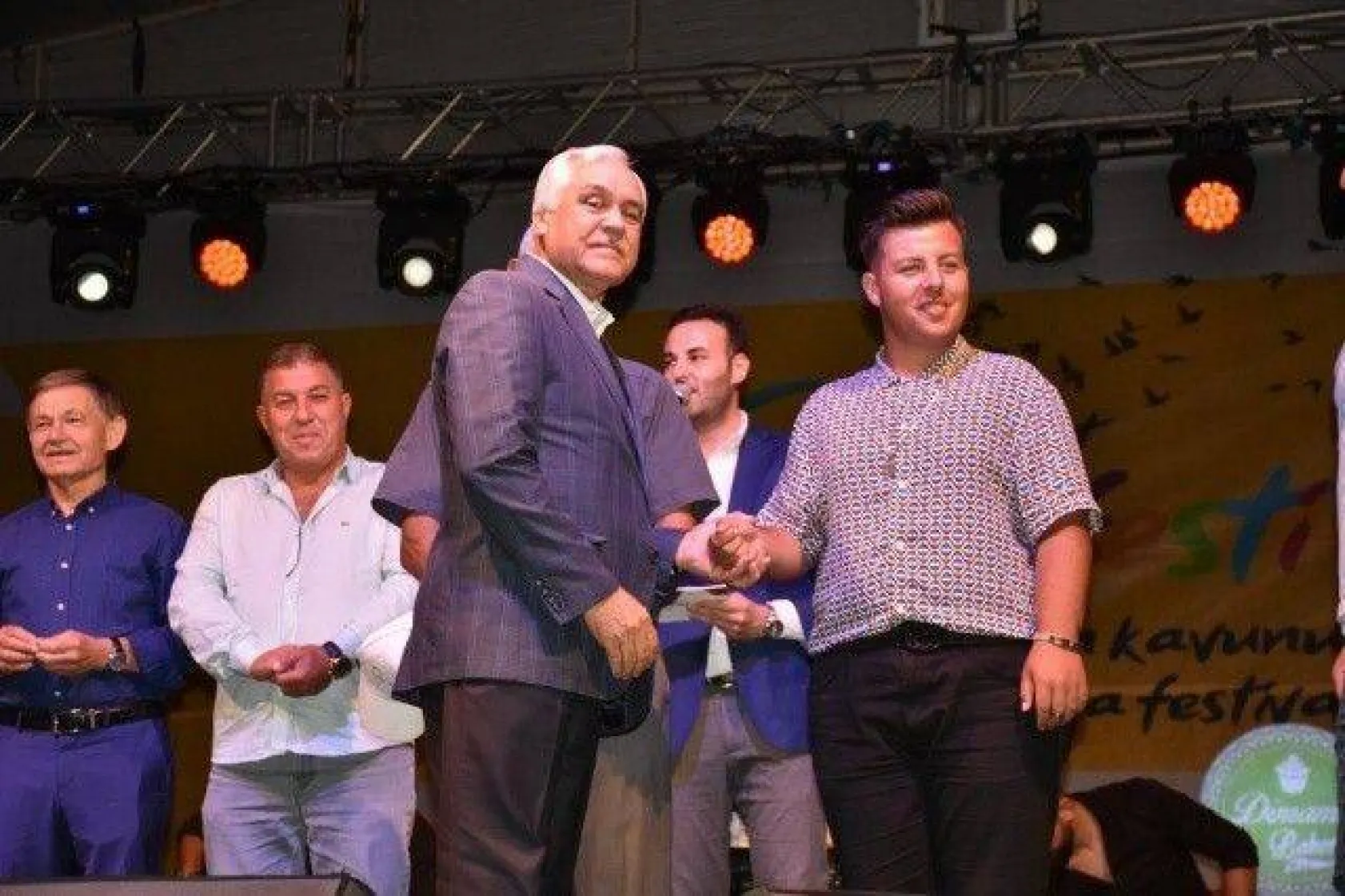 Silivri'de kavun ve bamya lezzetleri yarıştı