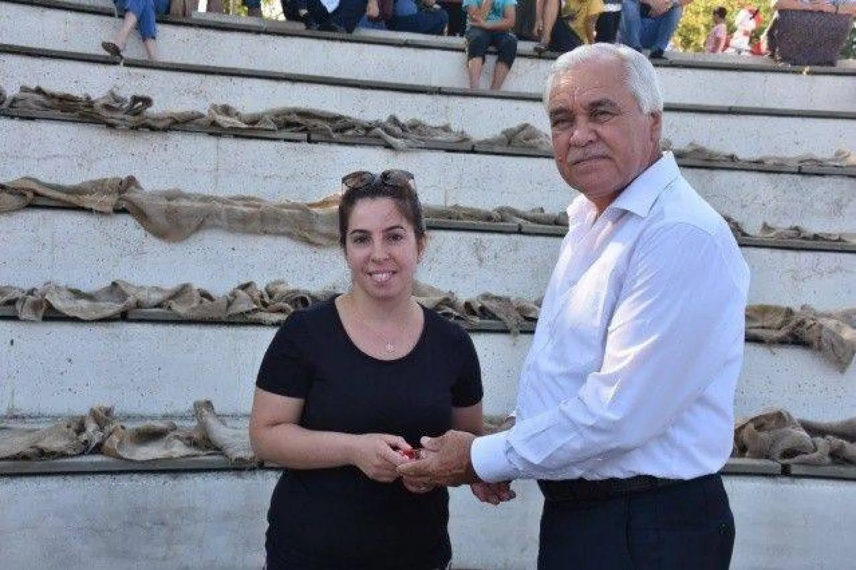 Silivri'de kavun ve bamya lezzetleri yarıştı