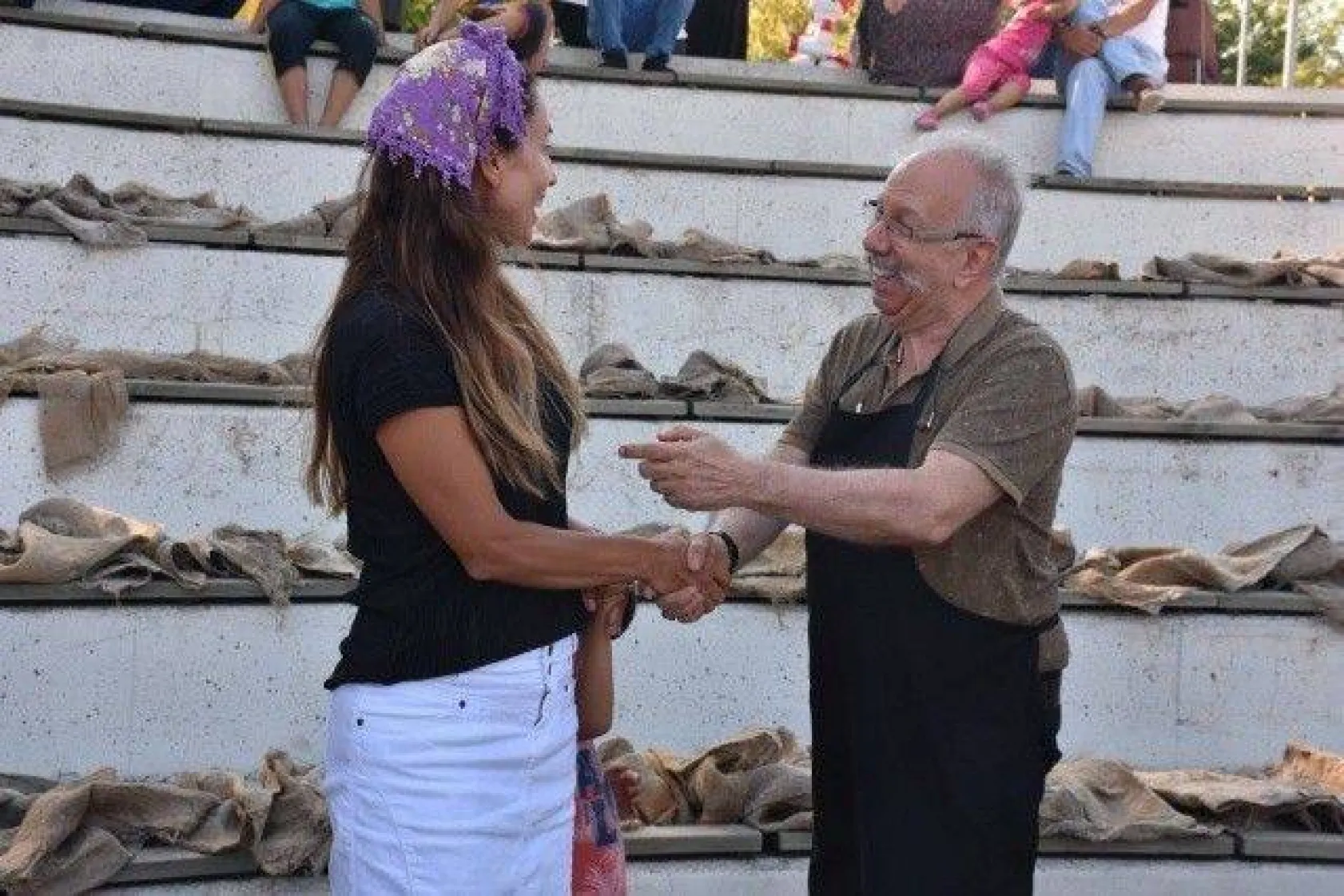 Silivri'de kavun ve bamya lezzetleri yarıştı